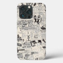 Search for vintage newspaper iphone cases Retro