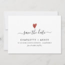 Search for red black and white save the dates Typography