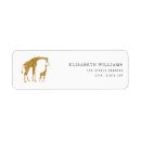 Search for safari baby shower return address labels Giraffe