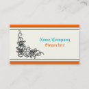 Search for vine business cards Floral