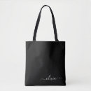 Search for black and white tote bags Modern