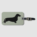 Search for dachshund luggage tags Wiener