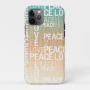 Search for gold peace iphone cases White