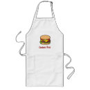 Search for junk food aprons Hamburger