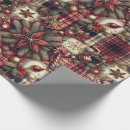 Search for red tartan wrapping paper Gold