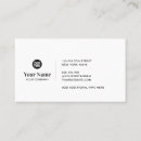 Search for one sided business cards White