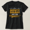 Search for deputy sheriff tshirts Job