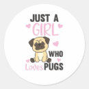 Search for kawaii pug stickers Dog