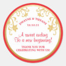Search for red foil stickers Bridal shower