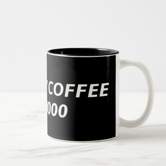 #000000 Coffee Mug (Right)