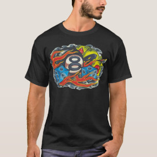 00001 Bola 8 Llamas T-Shirt