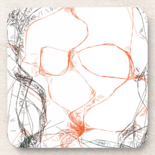 00010 abstract art coaster
