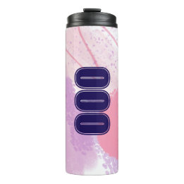 000 Angel Number Pink Blue Spiritual Awakening Thermal Tumbler