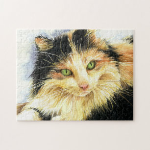 0010 Calico Cat Jigsaw Puzzle