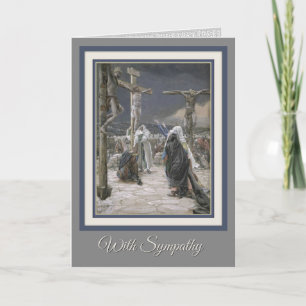 0018 Sympathy Card w/verse & scripture