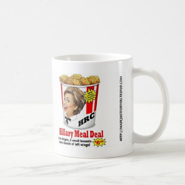 #0029 Hillary Meal Deal Mug (Right)