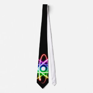 (003:04) Colourful Glowing Atoms - Black Tie