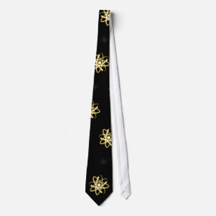(003:13y) Yellow Glowing Atom - Black Tie