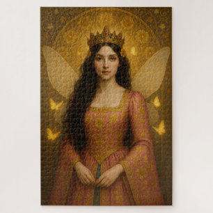 005_A fairy princess in rose pink. Jigsaw Puzzle