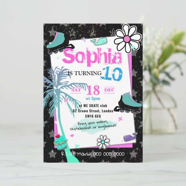 007 Teenager girl's party vsco trend themed (Standing Front)