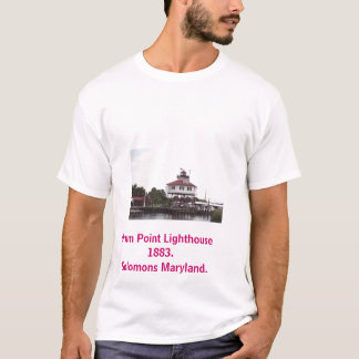 008_06, Drum Point Lighthouse 1883.Solomons Mar... T-Shirt
