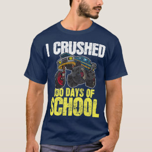 00 Days of School Monster Truck T-Shirt