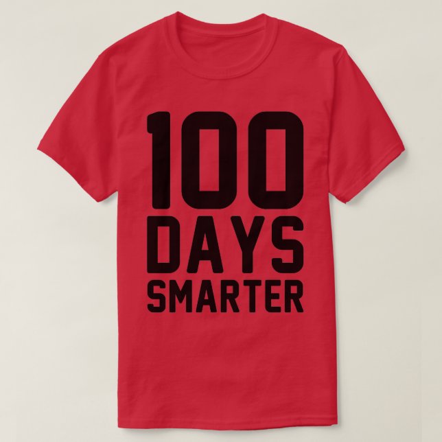 00 Days Smarter Gift 00th Day Of School Boys Girls T-Shirt (Design Front)