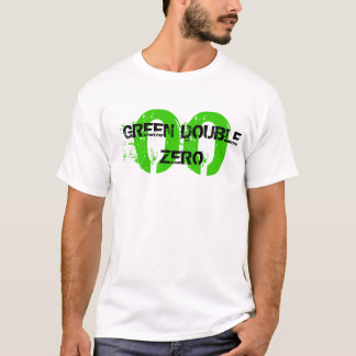 00, GREEN DOUBLE ZERO T-Shirt
