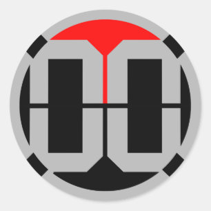 00 LvL 1.5 Inch Sticker