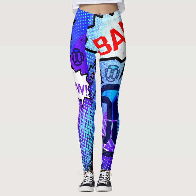 00 LvL Comic Leggings (Front)