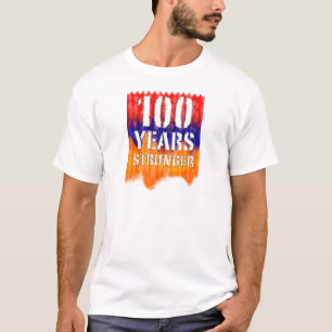 00 Years Stronger Armenian Men's Basic T-shirt