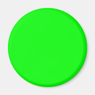 00FF00 Lime Green Magnet