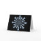 0101 Peacock Snowflake 4, Note Card