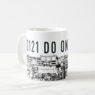 0121 DO ONE and Birmingham cityscape on mug
