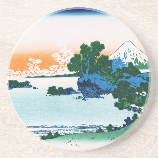 013_Shichiri beach in Sagami province.jpg Coaster (Front)