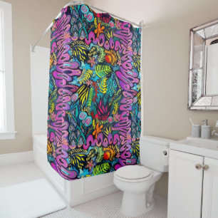 0168 - Marine Life  - Shower Curtain