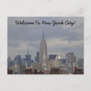 016, Welcome To New York City! Postcard