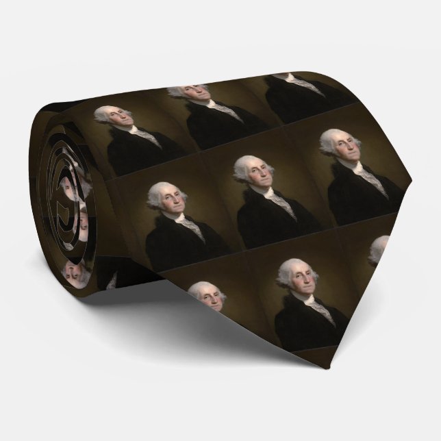 01 George Washington Tie (Rolled)