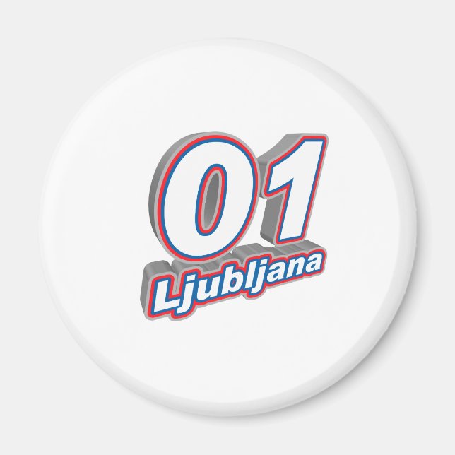 01 Ljubljana Magnet (Front)