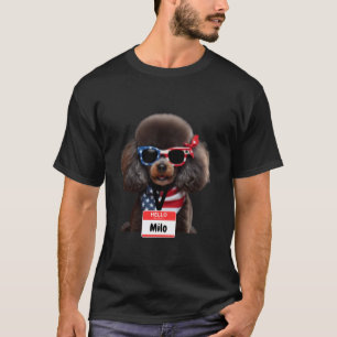 01 Miniature Poodle Dog Milo Men Women Kids Boys G T-Shirt