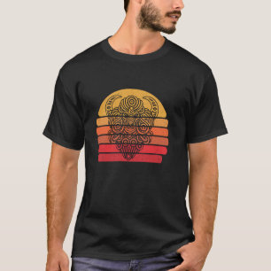 01 Retro Poodle Pet - Dog Breed Vintage Moon Phase T-Shirt