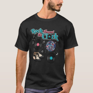 01 Rock Lover 50's Poodle Disco Hip Hop 1950's Dan T-Shirt