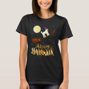 01 Toy Poodle Ride Witch Shotgun Toy Poodle Dog Ha T-Shirt