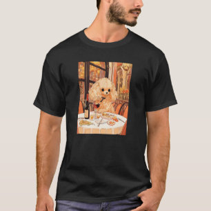 01 Toy Poodle Wine Funny Dog Beverage T-Shirt