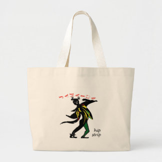 01jd Hip strip montego bay jamaica Large Tote Bag