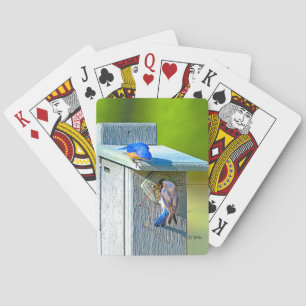 020 Bluebird Nesting Playing Cards