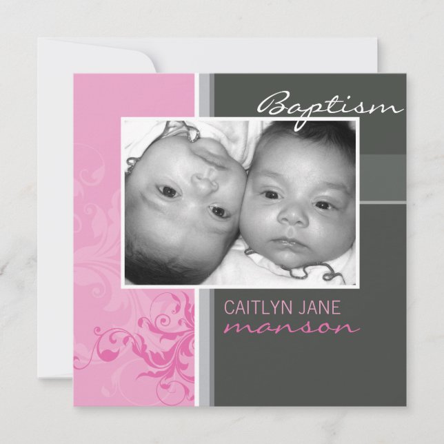 020 CUSTOM DESIGN :: jaime v2 Invitation (Front)