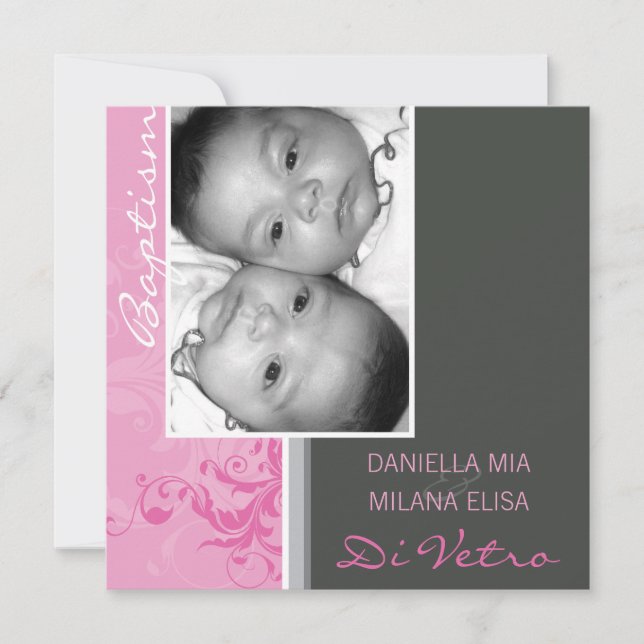 020 CUSTOM DESIGN :: jaime v3 Invitation (Front)