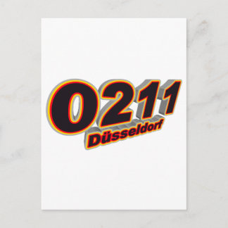 0211 Duesseldorf Postcard