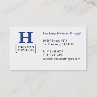 021311 Sara's Business Card